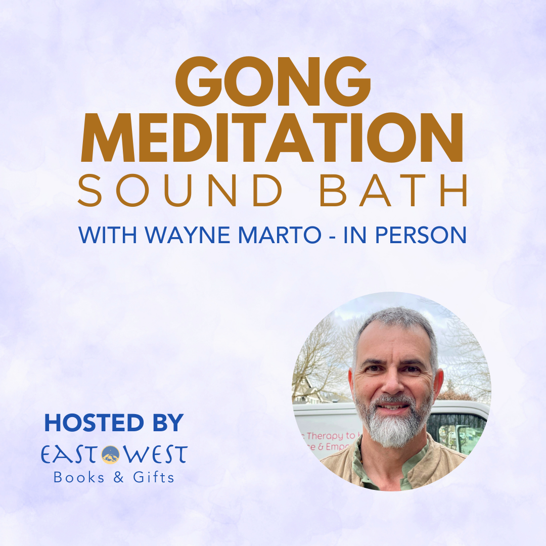 Gong Meditation - with Wayne Marto - September 25th 2026 - Friday 7-8:30pm PT - In-Person In Bothell