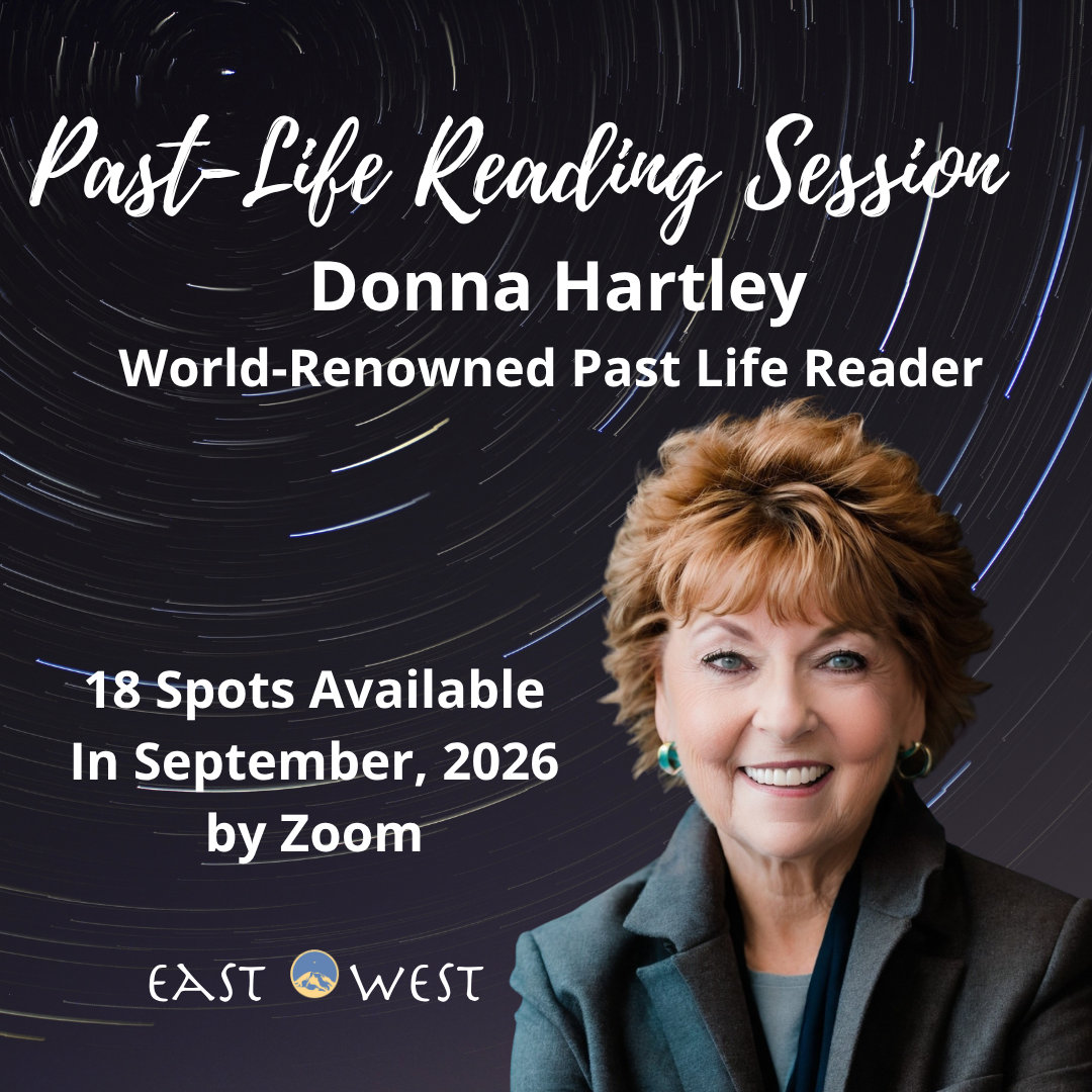 Past-Life Reading Session with World-Renowned Past Life Reader Donna Hartley - Online - 8 days in September 2026